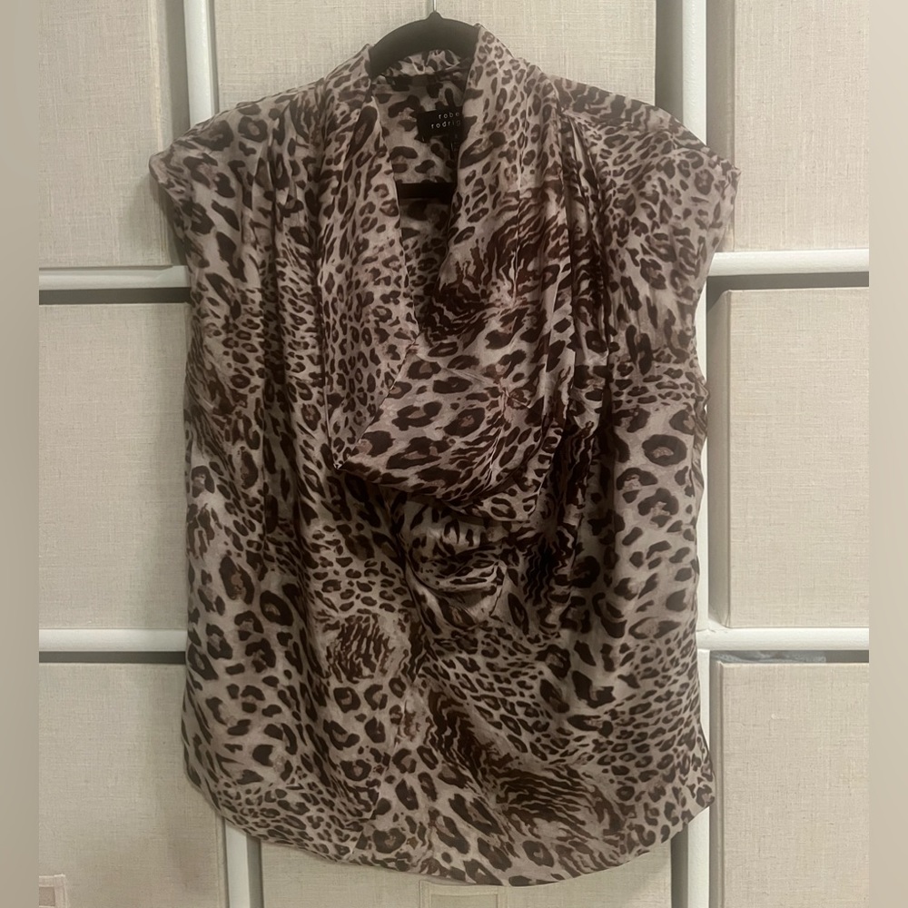 Robert Rodriguez silk top
